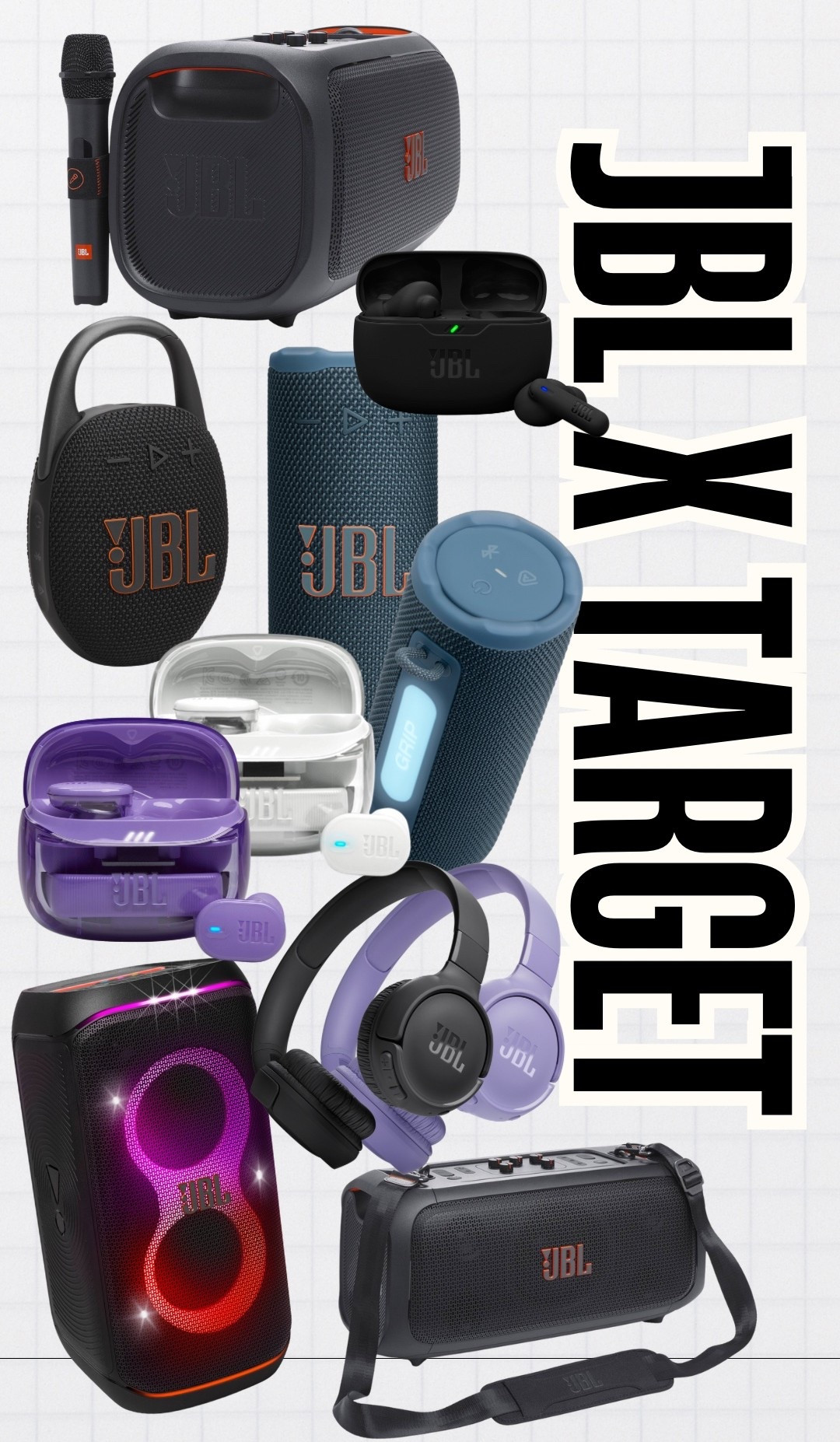 #ad | Shop my top @jblaudio speakers & headphones from @target 🎶🎧 PS: they’re all currently on SALE this week!!! Wrap them as a gift or stuff them in a stocking this holiday season! 🎁 

#targetpartner #target #liketkit 

Tech Lover, Gifts for Him, Gifts for Terns, Last Minute Gifts, Last Minute Gift Ideas, Stocking Stuffers

#LTKGiftGuide #LTKSaleAlert #LTKKids