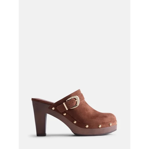 Scenario Women's Heeled Clogs | Walmart (US)