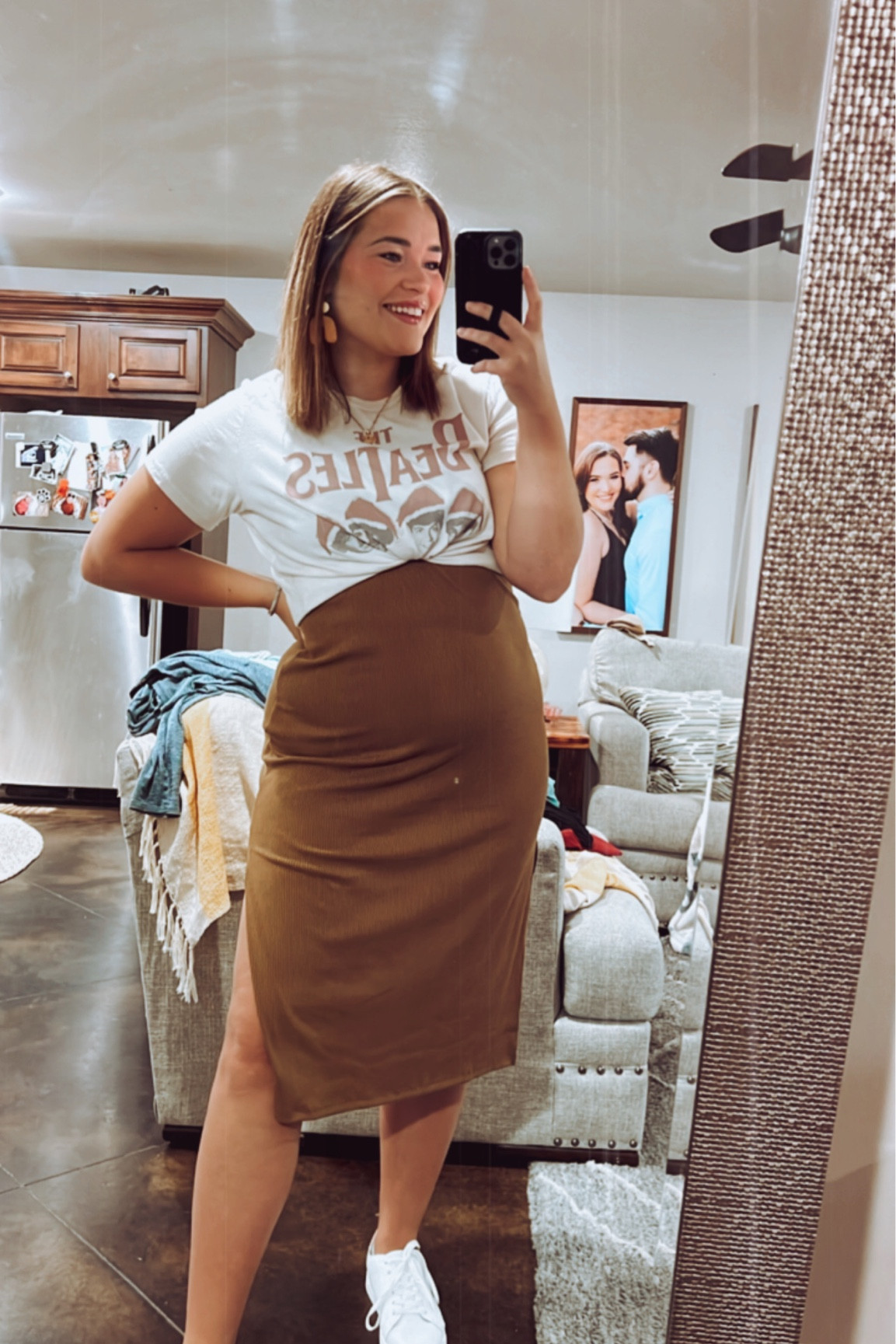 The staple dress! So easy to dress up or down! I have it in every color. Add a cute graphic or sweater to make it more covered☺️

#LTKstyletip #LTKcurves #LTKbump
