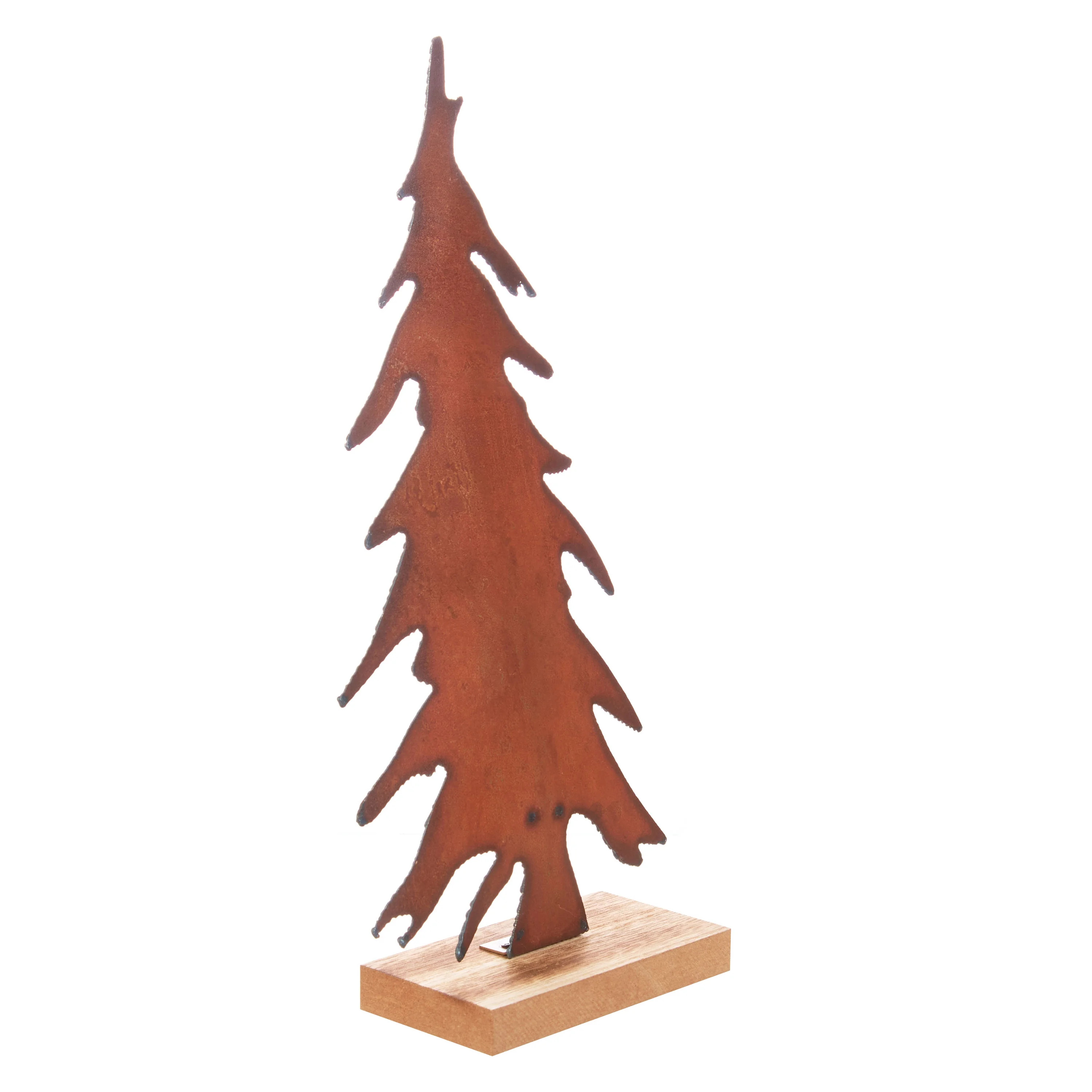 Holiday Time Small Metal Tree Freestanding Decoration, 12.5" - Walmart.com | Walmart (US)