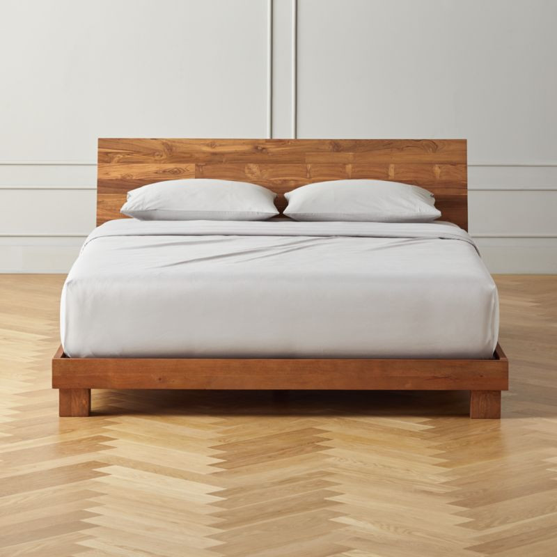 Dondra Teak Bed | CB2 | CB2