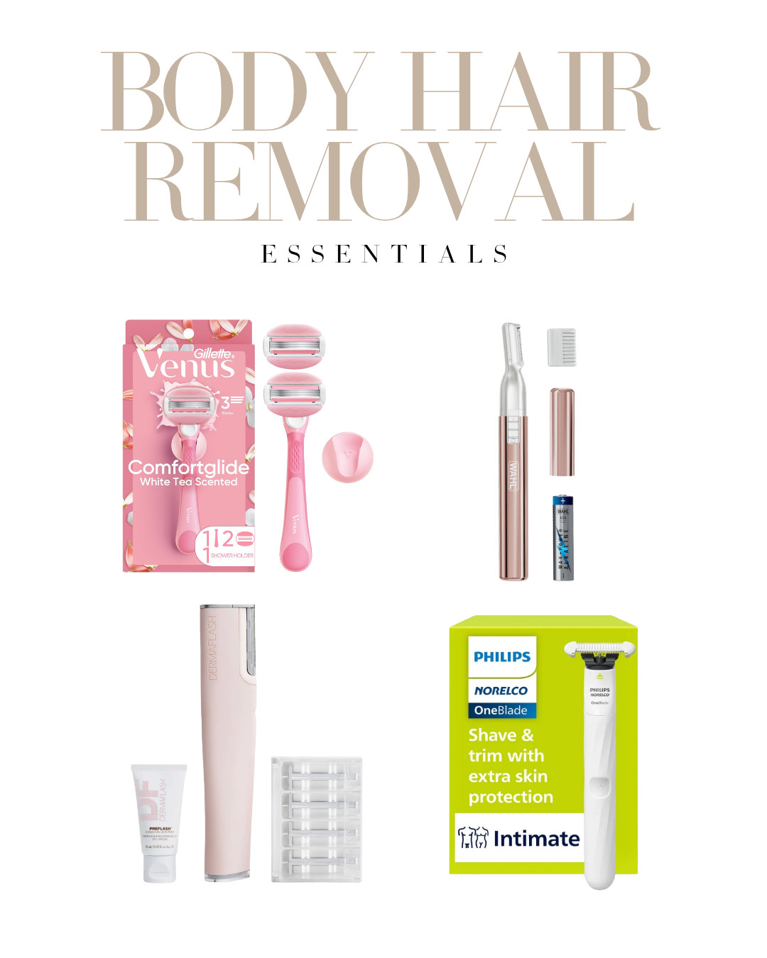 These are my body hair removal essentials as a mom! 

 #LTKmomlife #LTKBeauty