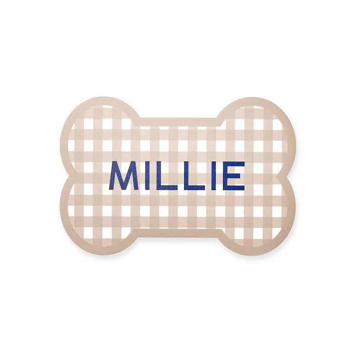 Gingham Indoor Pet Mat | Mark and Graham