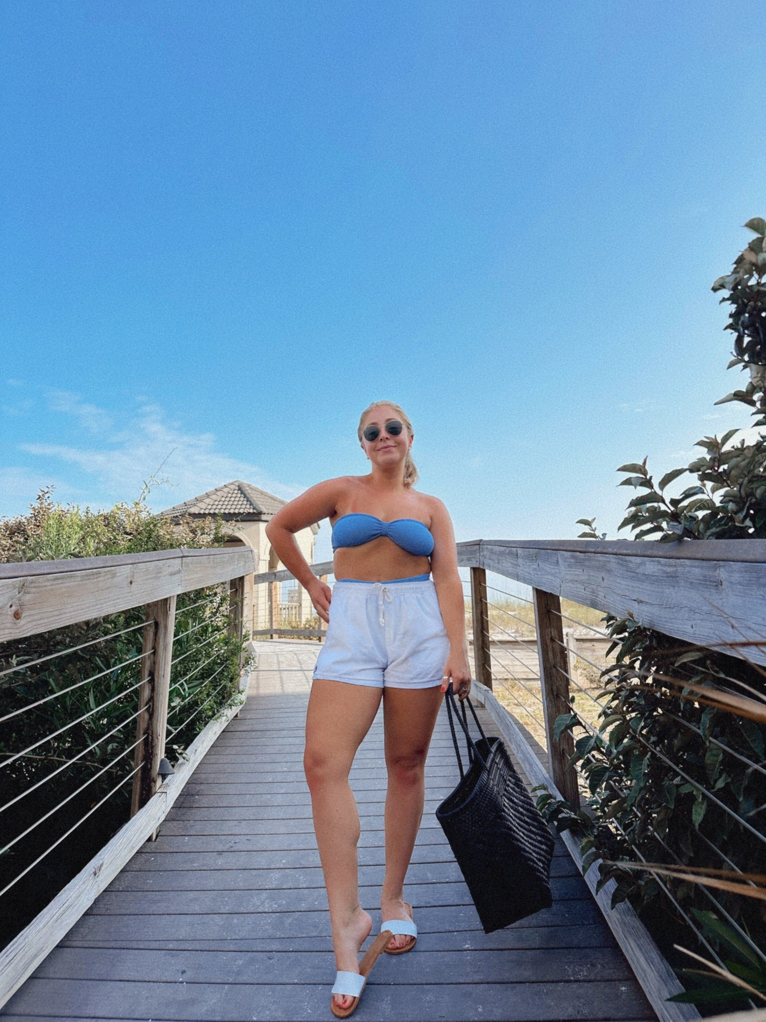 Hunza g swim suit with white shorts (old RL tagged similar!) 

#LTKSwim #LTKSeasonal #LTKSummerEdit