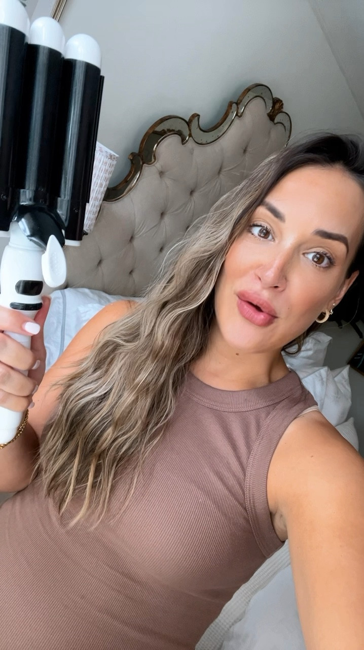 This is the beach waver tool I use on my partially wavy hair to make it blend all over. My lazy hair hack! 

You can get it as low as $40 on Amazon -

#LTKBeauty
