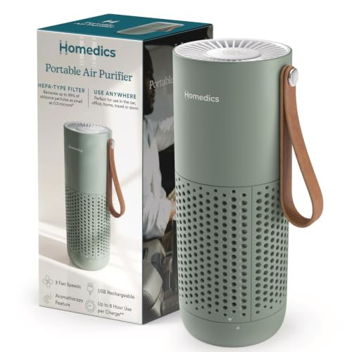 Homedics Personal Air Purifier with HEPA-Type Filter & Activated Carbon | Amazon (US)