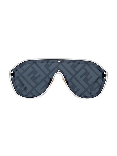 99MM Logo Fashion Shield Sunglasses | Saks Fifth Avenue