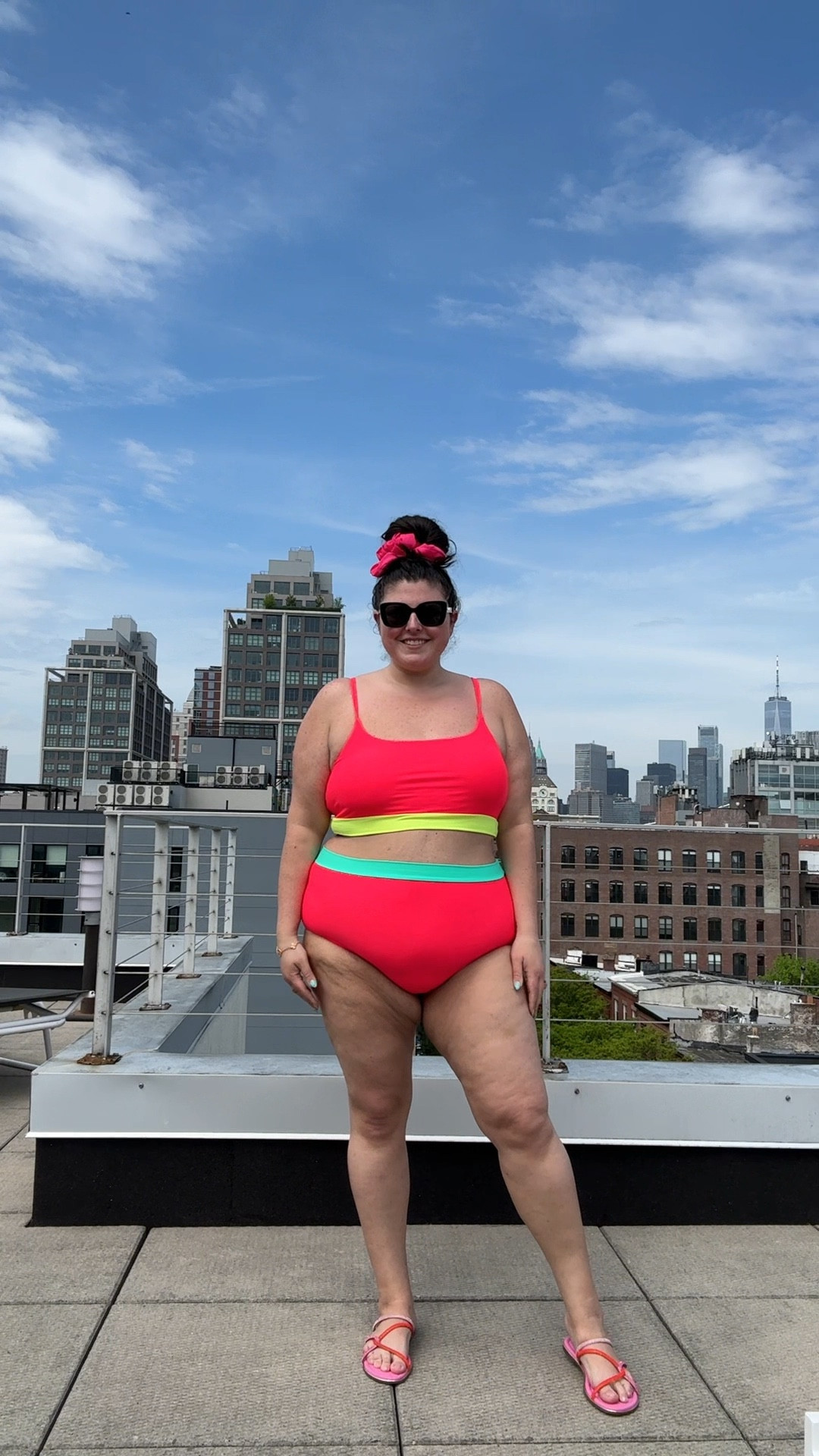 The cutest two piece swimsuit there ever was! I’m wearing a 2x and it fits TTS for me. The colors are perfect for summer! 

#LTKSwim #LTKPlusSize #LTKSeasonal