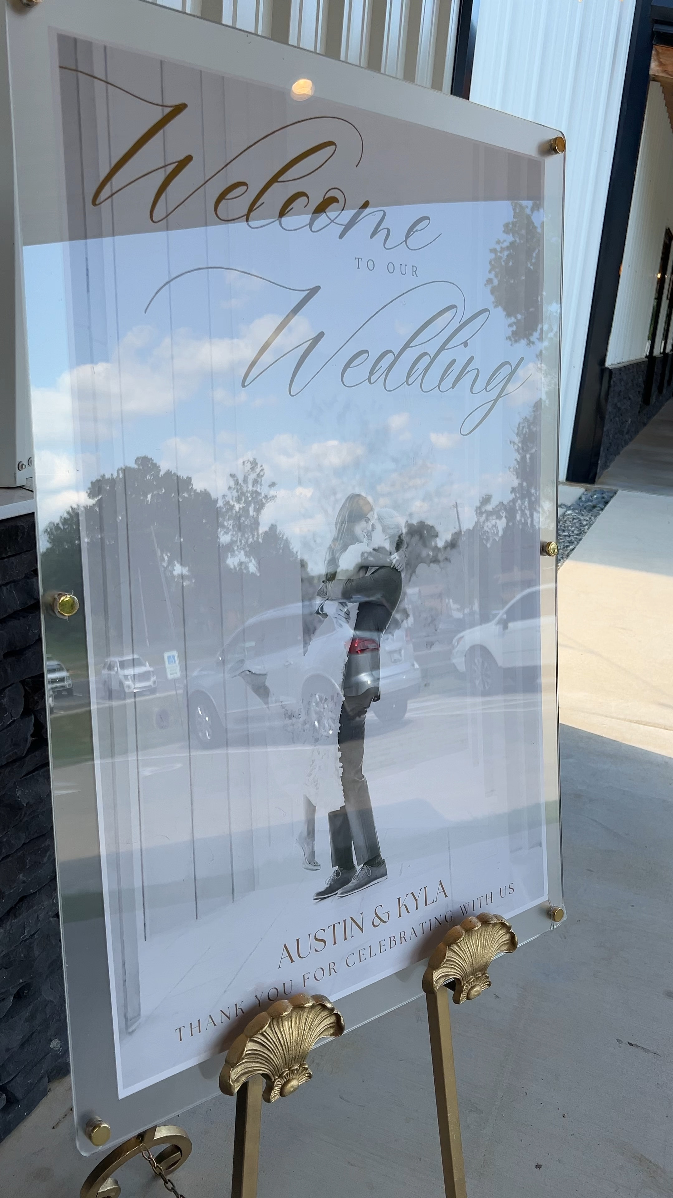 acrylic floating frame used for our wedding welcome sign 🕊️ she will now be hung up in our home! 

#LTKWedding #LTKBeauty #LTKHome