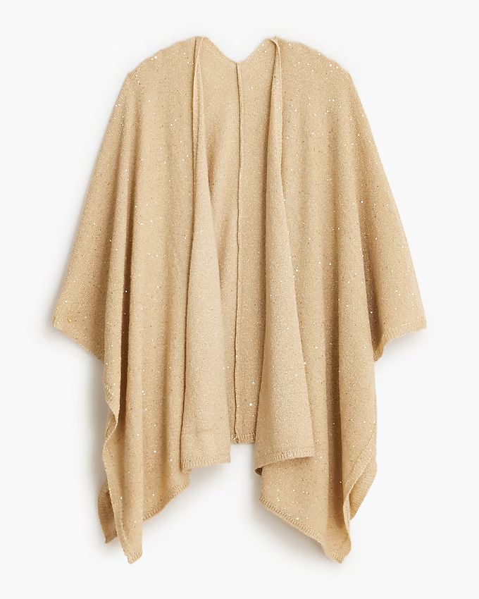 Shimmer knit wrap | J.Crew Factory