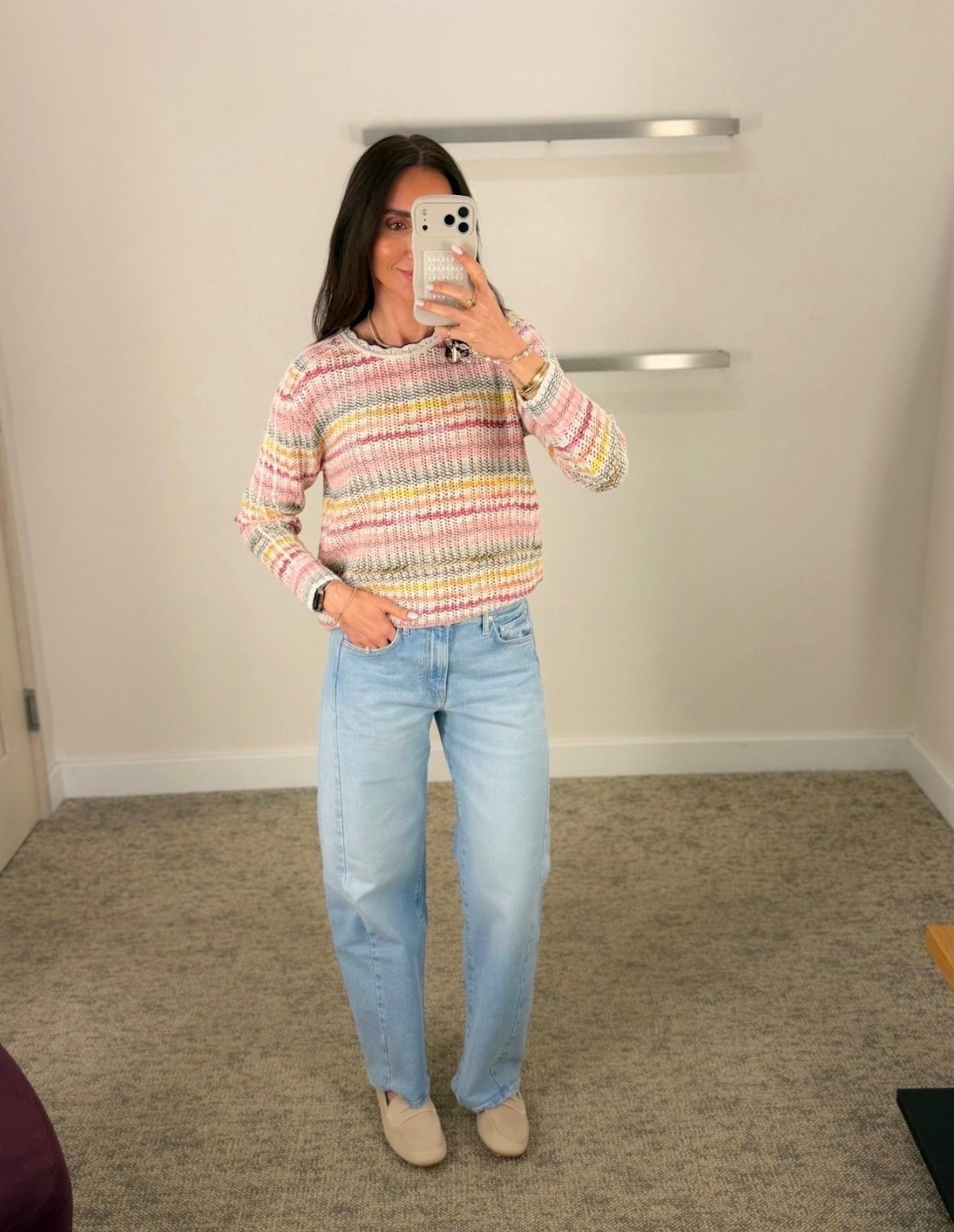 This sweater is such a fun pop of color and perfect for spring. Paired it with light wash denim for an easy, everyday look that still feels a little special.

spring sweater outfit, colorful knit, casual outfit idea, light wash jeans, everyday style, easy outfit, transitional style, annabrstyle

#LTKSeasonal #LTKootd #LTKOver40