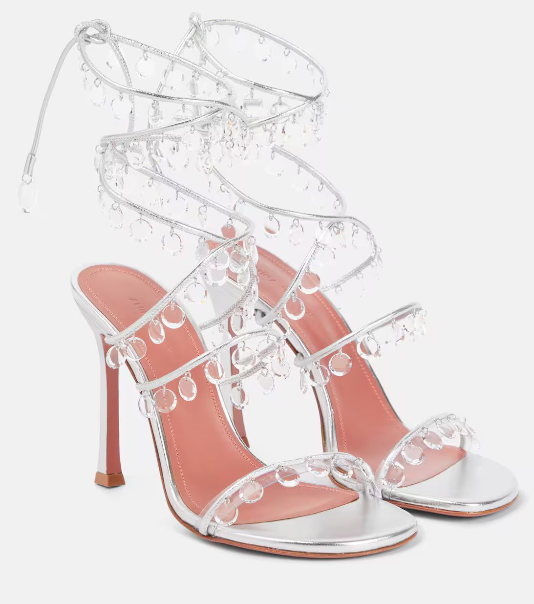 Sandales Tina en cuir à ornements | Mytheresa (FR)