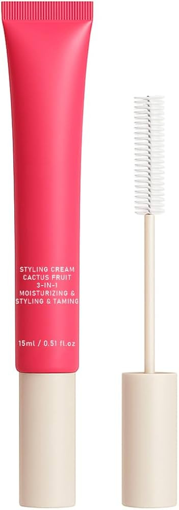 Hair Cactus Fruit 3-in-1 Hair Styling Cream & Flyaway Taming Wand – Sleek Finish, Frizz Control... | Amazon (US)