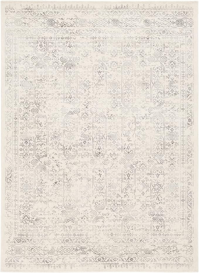 Artistic Weavers Klaudia Trellis Modern Area Rug, 5'3" x 7'1", Light Grey | Amazon (US)