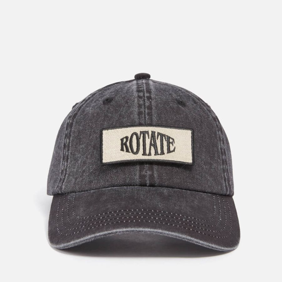 Rotate Sunday Logo Organic Cotton Cap | Coggles (Global)