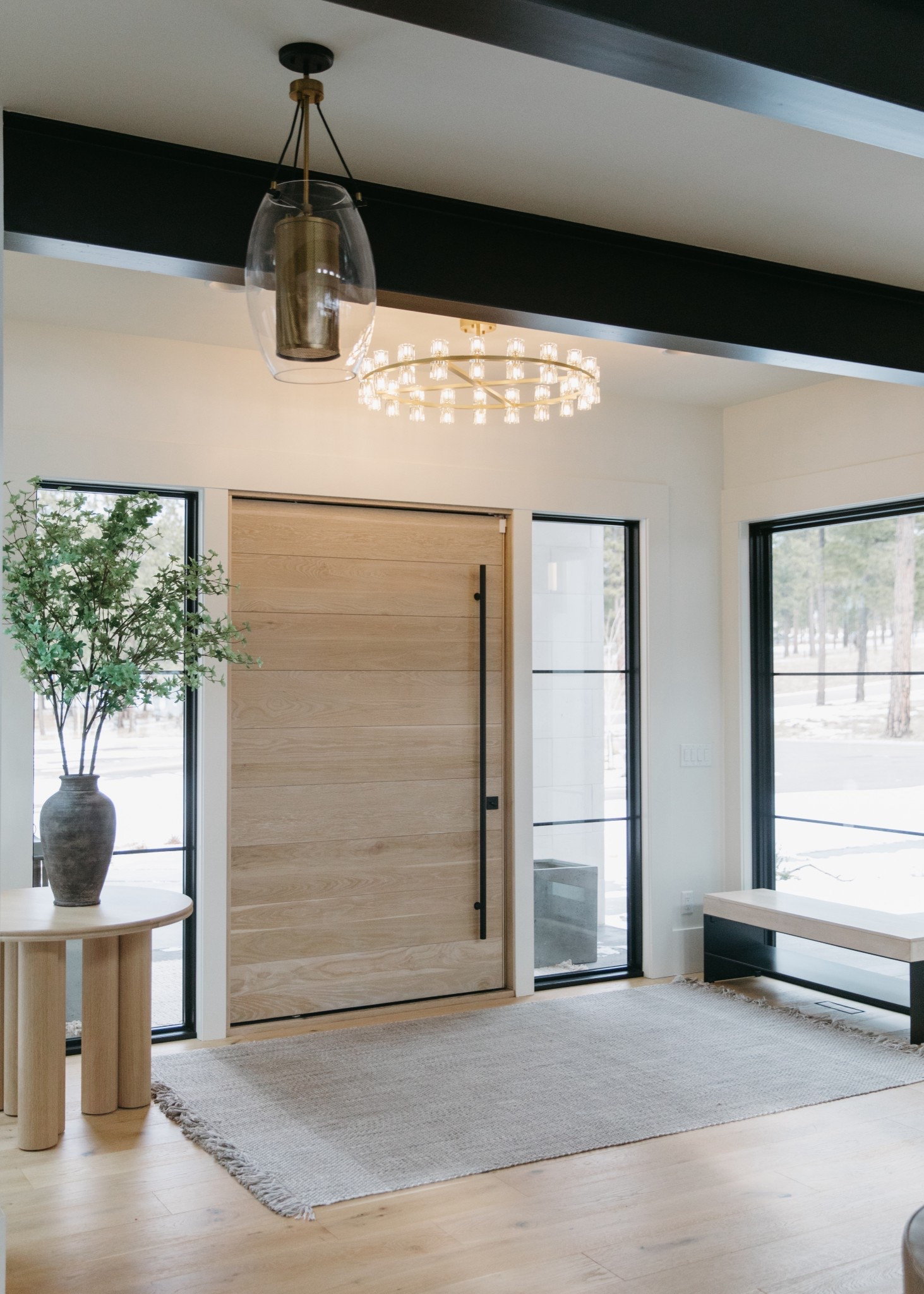 Entryway details. The Cayman bench is no longer available so I’m linking some pieces that would also work well in the entry. Our front door is from the pivot door company. It is the 8x5 Solace.

#LTKHome #LTKdayinmylife #LTKSeasonal