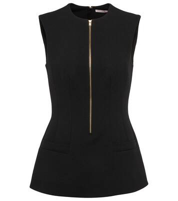 Hugh wool crêpe peplum top | Mytheresa (US/CA)