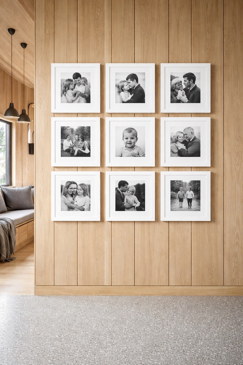 Collage frame idea- white frames but use the Target ones with a smaller photo and wider mat! 

#LTKHome