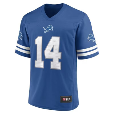 NFL Detroit Lions Men's Short Sleeve St. Brown 14 Jersey | Target