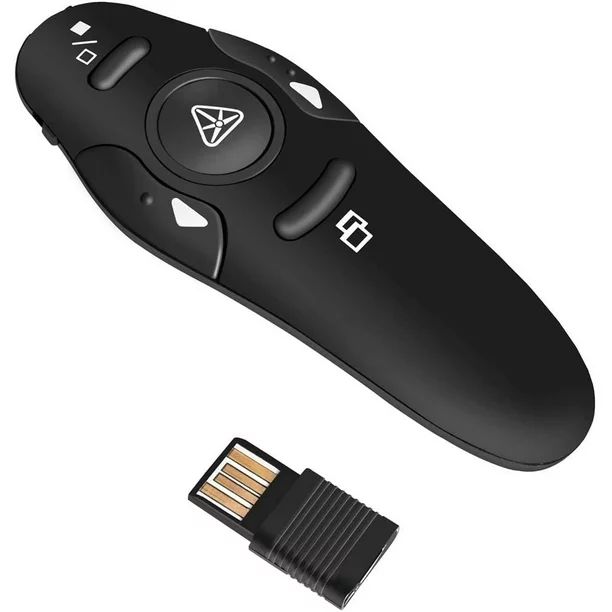 Beboncool RF 2.4GHz Wireless Presenter Remote Presentation USB Control PowerPoint PPT Clicker - W... | Walmart (US)