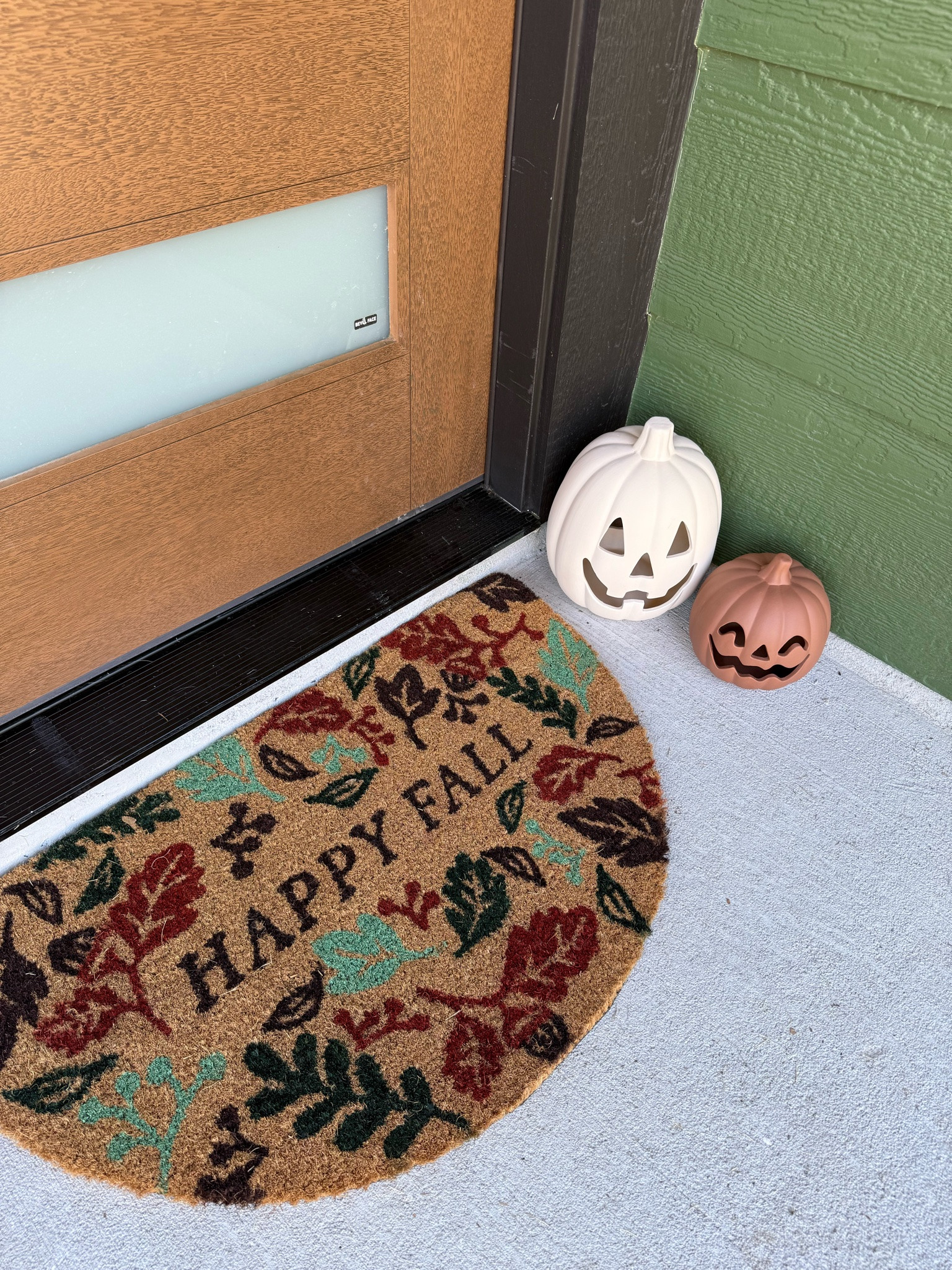 The cutest fall porch decor!

Welcome mat  outdoor decor  Decor
Celebrate Together Halloween
Rating summary: 3.0 out of 5 stars from 6 reviews
3.0
(6)
Kohl's Deal Days
$11.24 with TAKE25
$14.99 
Sale
$24.99 Orig.
Apply Coupon

Short
$15.74 with TAKE25
$20.99 
Sale
$34.99 Orig.
Apply Coupon
Color:
Tall

Tall
Earn 5% Kohl's Rewards® on this item today.
Sign in or join Kohl's Rewards.
SAVE 40% when you open a Kohl's Card!*
See if I'm Pre-Approved *Exclusions apply
Size: NO SIZE

NO SIZE

Going fast! +430 people have recently purchased.


1


Add to Cart
Pickup
Mckinney

2 in Stock

Available in 2 hours

Get $5 Kohl’s Cash®
on pickup orders $49+

Always Free
Available at other stores

Shipping
Arrives Fri, Oct 9 - Tue, Oct 13

Free Shipping
Free in-store returns through Jan 31.
Details


Copied!

Celebrate Together™ Halloween White Terracotta Jack O' Lantern Decor @Kohl's