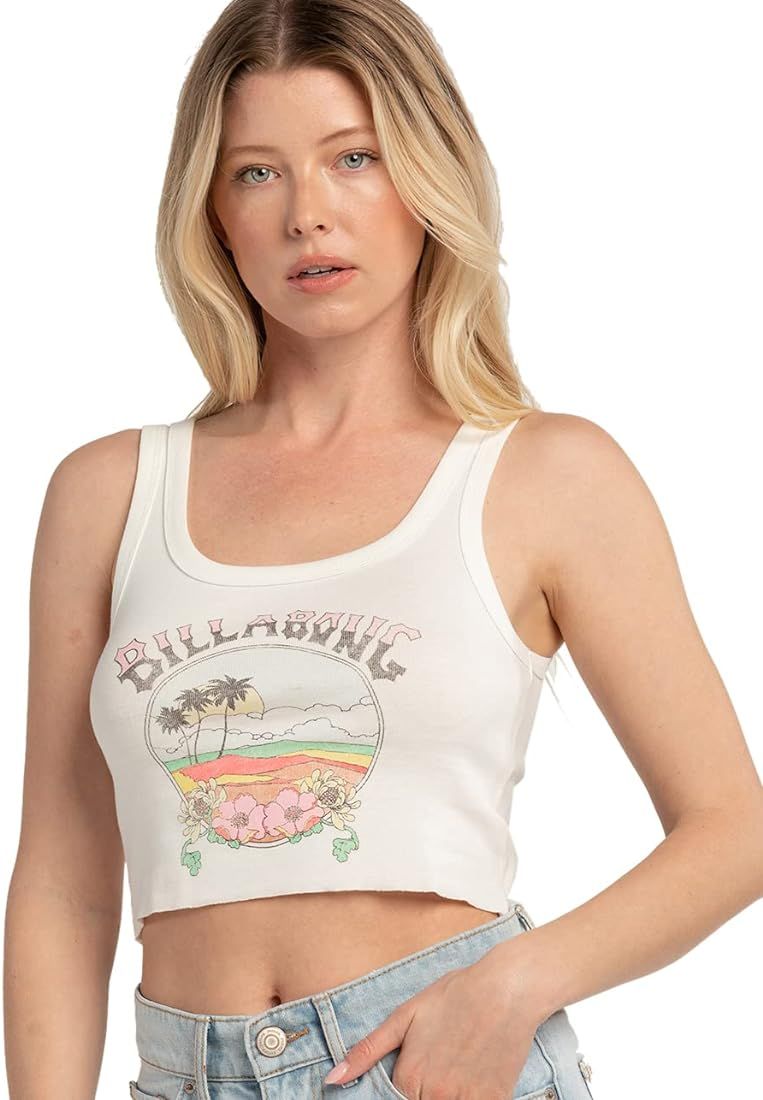 Billabong Beautiful Day Crop Tank Top | Amazon (US)