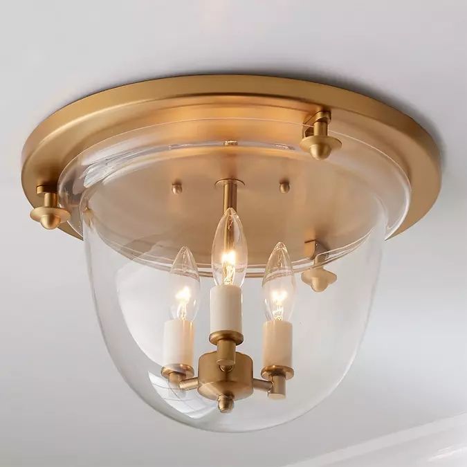 Smokebell Lantern Ceiling Light - Clear | Shades of Light