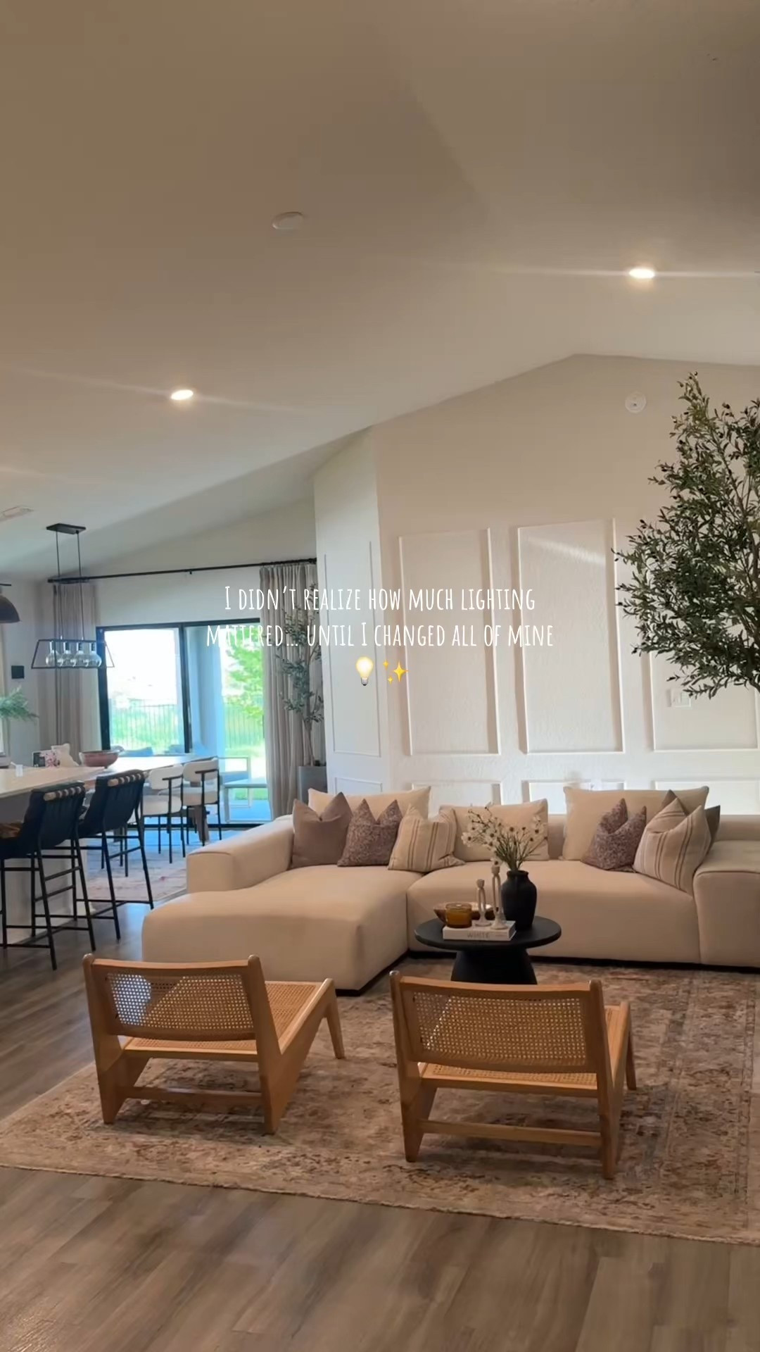 
From warm light to soft white — the difference is CRAZY 😍