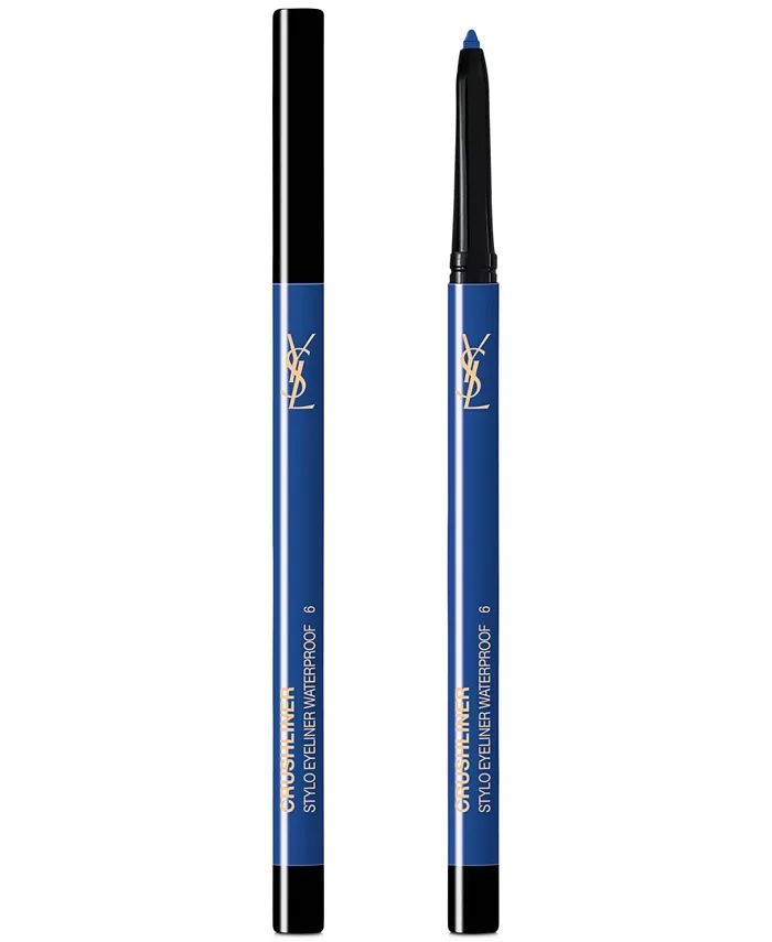 Yves Saint Laurent Crushliner Waterproof Stylo Eyeliner - Macy's | Macy's