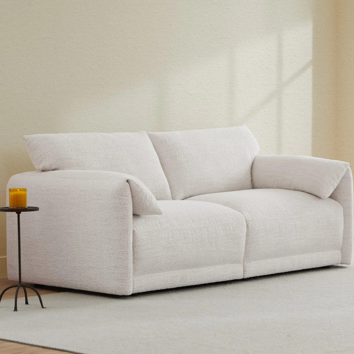 Bodhild 80.3'' Boucle 2-Piece Modular Sofa | Wayfair North America