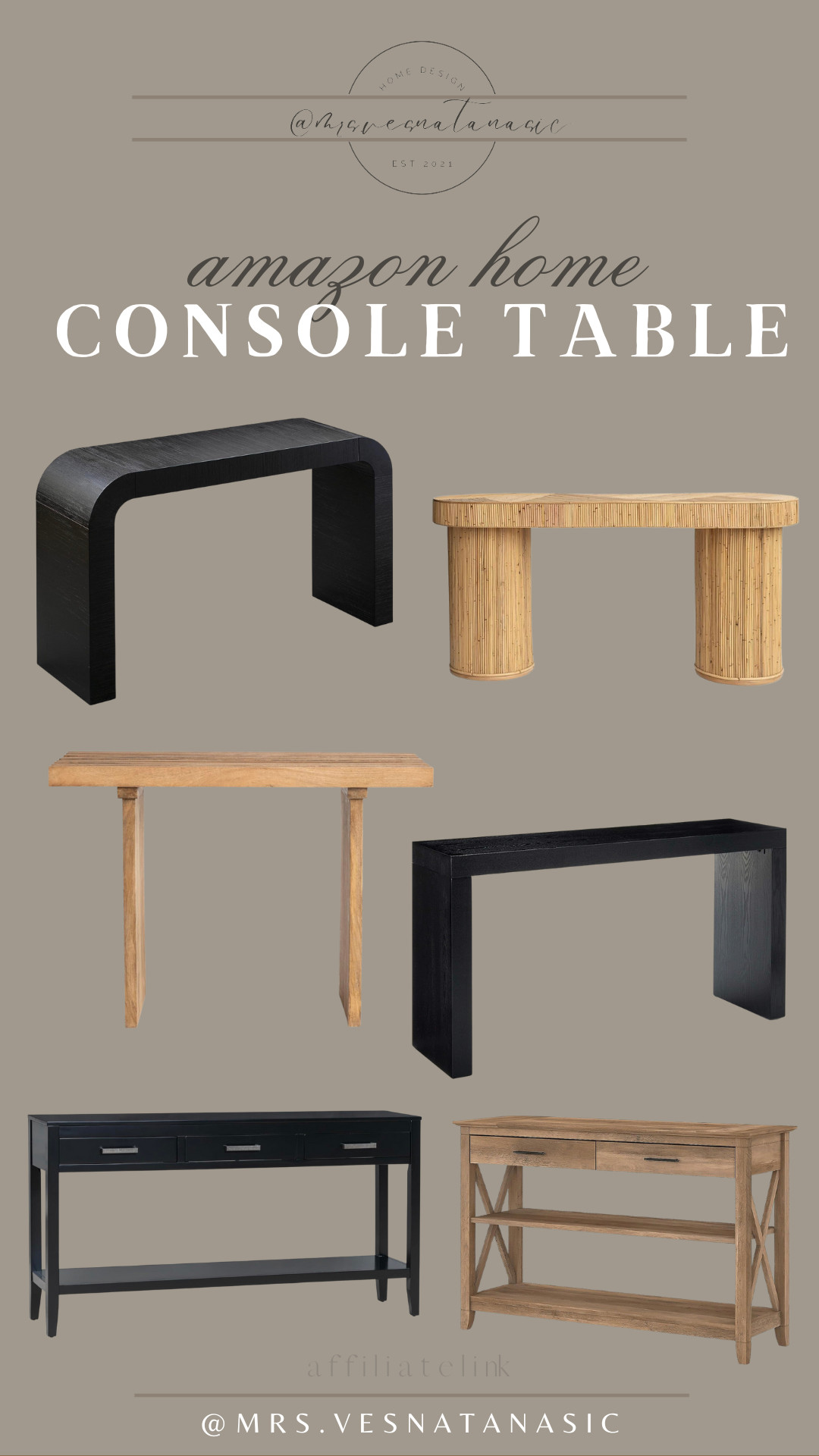 Affordable console tables! | Amazon (US)