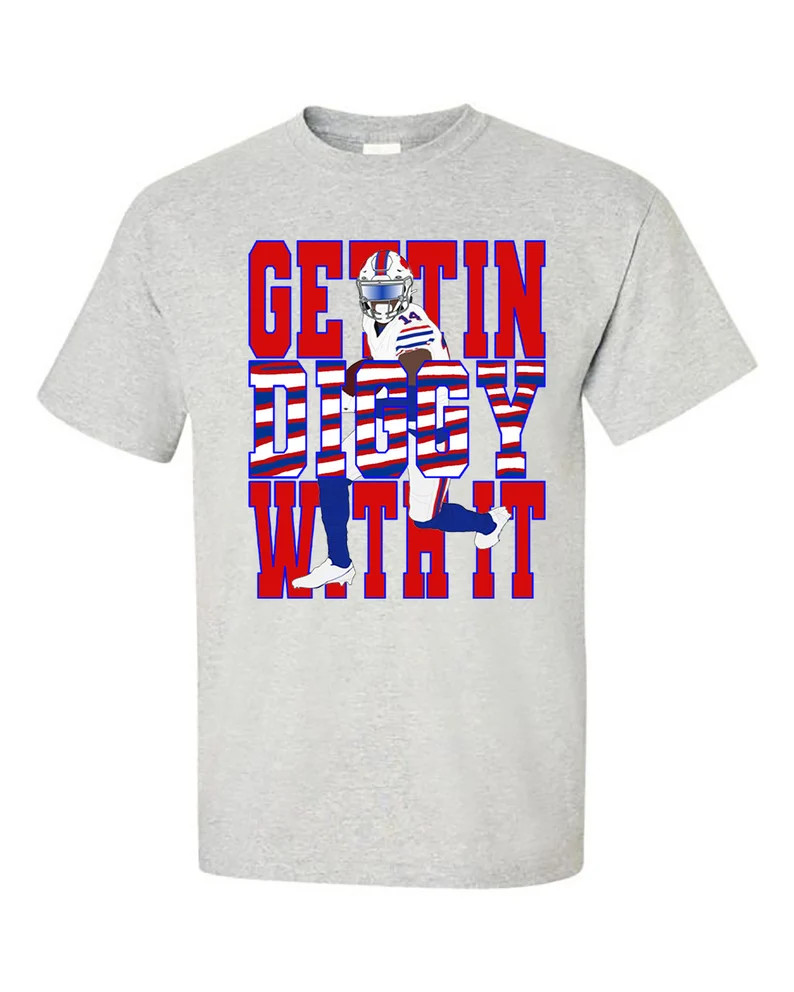 Stefon Diggs Buffalo Bills: Gettin Diggy With It | Etsy | Etsy (US)