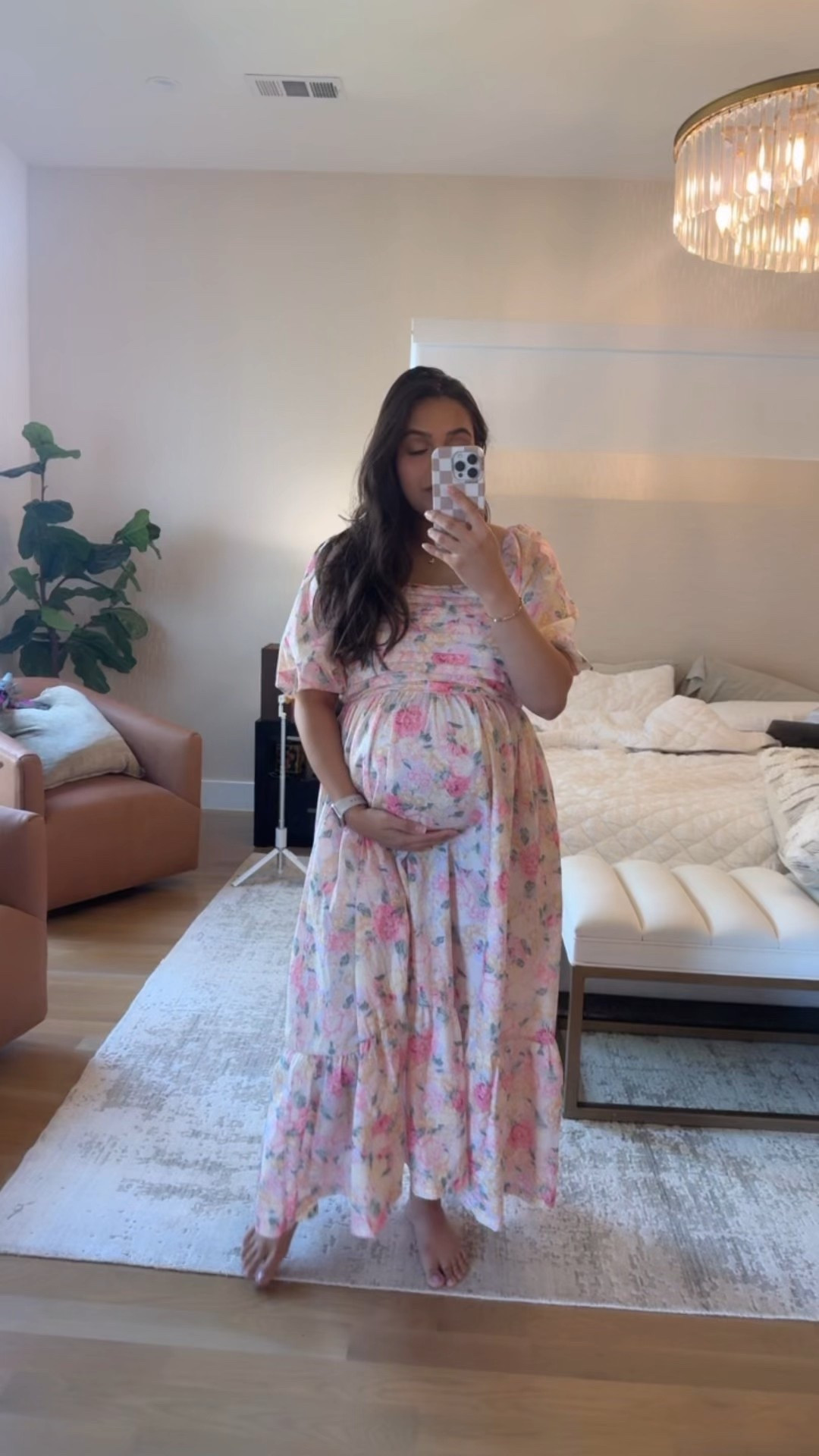 Another new maternity dress from Pink Blush! 💕🌸I’m wearing a size M! 

#LTKBump #LTKStyleTip #LTKBaby