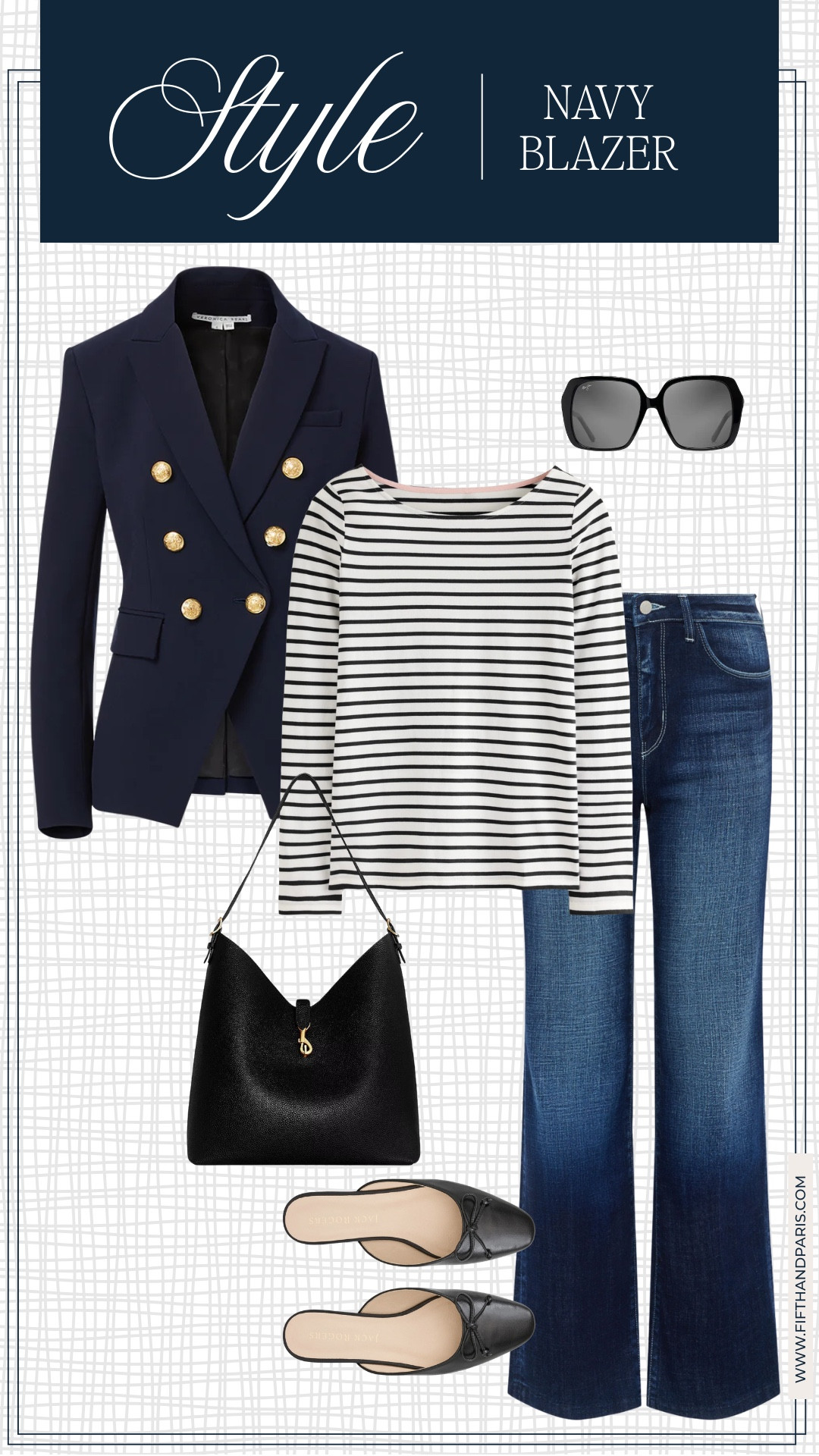How to style a navy blazer | French girl chic

A navy blazer is an easy way to look polished and elevated.   

This is a go-to look for me that I wear on repeat.  It is comfortable but looks polished and put together.  French girl chic at its finest.  

A Breton striped top is a must for any French girl’s closet.  

#frenchstyle #frenchfashion #parisianstyle 



#LTKSeasonal #LTKOver40 #LTKStyleTip