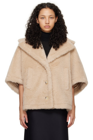 Beige Aleggio Coat | SSENSE