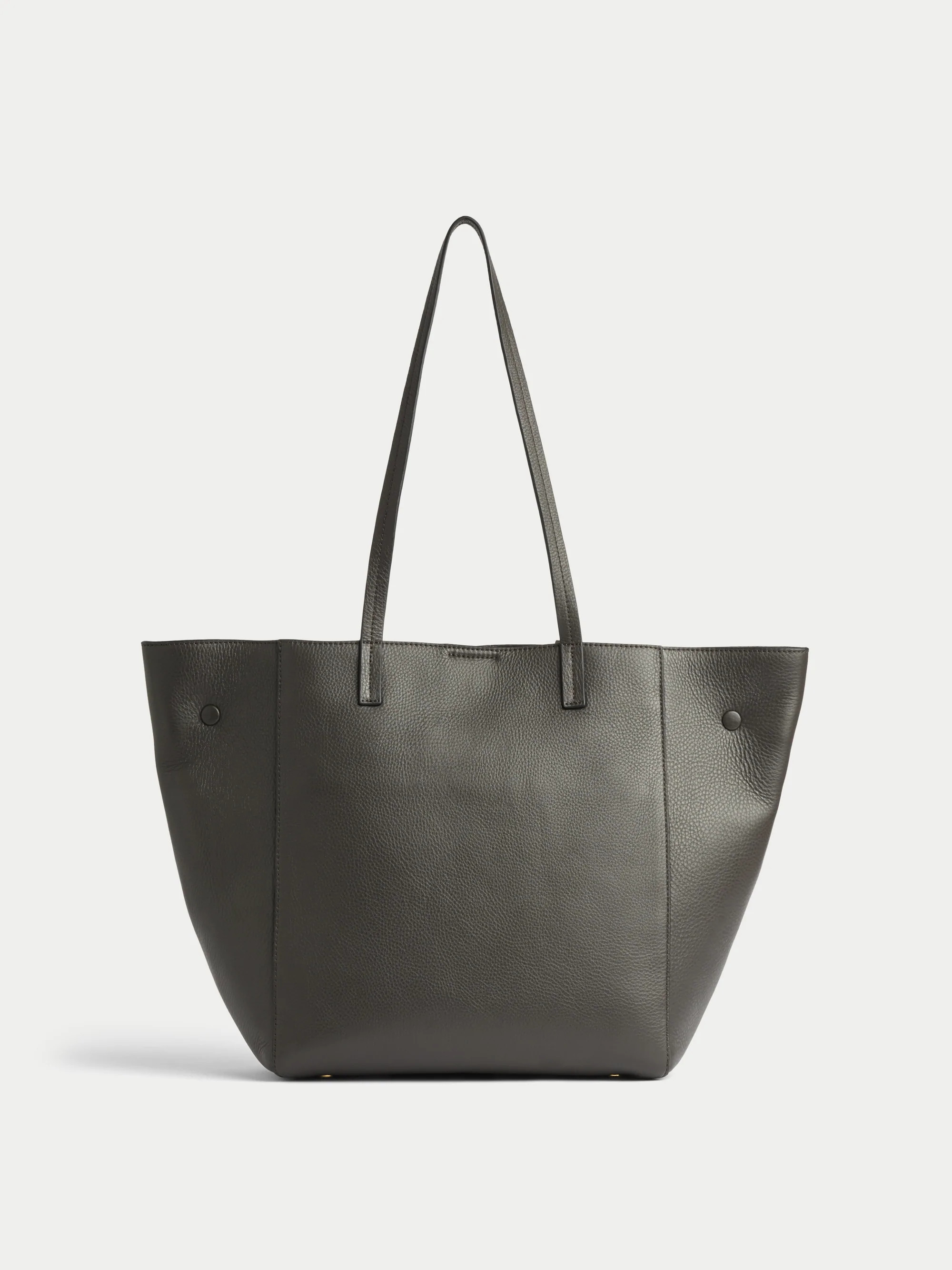 Archer Large Leather Soft Tote | Dark Fawn | Jigsaw (UK)