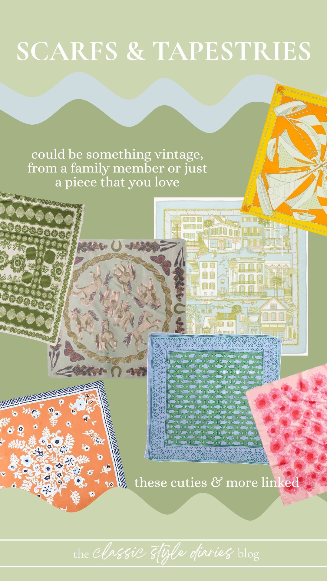 Love wearing scarves, but also love seeing them framed. Such a fun alternative to traditional paintings or photography. Here are a few fun options. 

Silk scarf, scarf art, blue scarves, square scarf 

#LTKStyleTip #LTKHome #LTKFindsUnder100