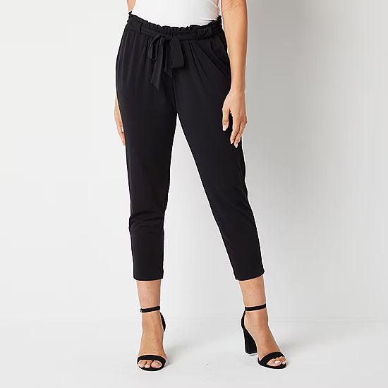 Bold Elements Womens Mid Rise Straight Pull-On Pants | JCPenney