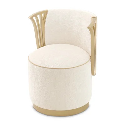 La Terrazza Vanity Chair - Creamy Pearl | Wayfair North America