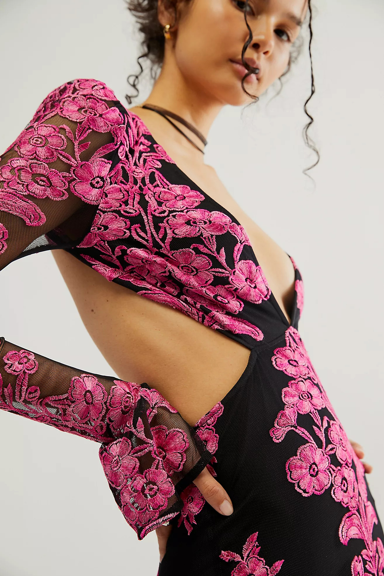 For Love & Lemons Temecula Cut Out Maxi Dress | Free People (Global - UK&FR Excluded)