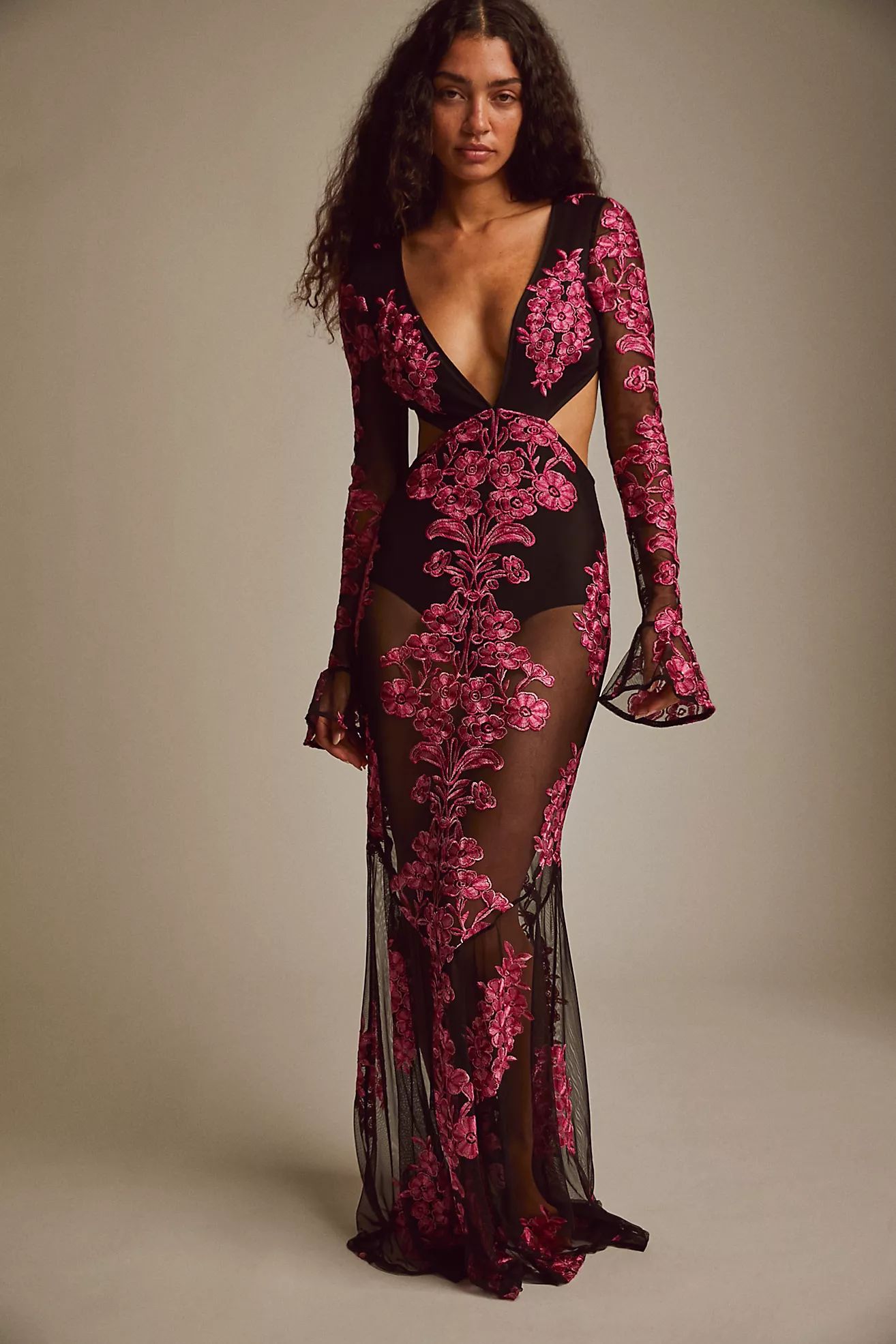 For Love & Lemons Temecula Cut Out Maxi Dress | Free People (Global - UK&FR Excluded)