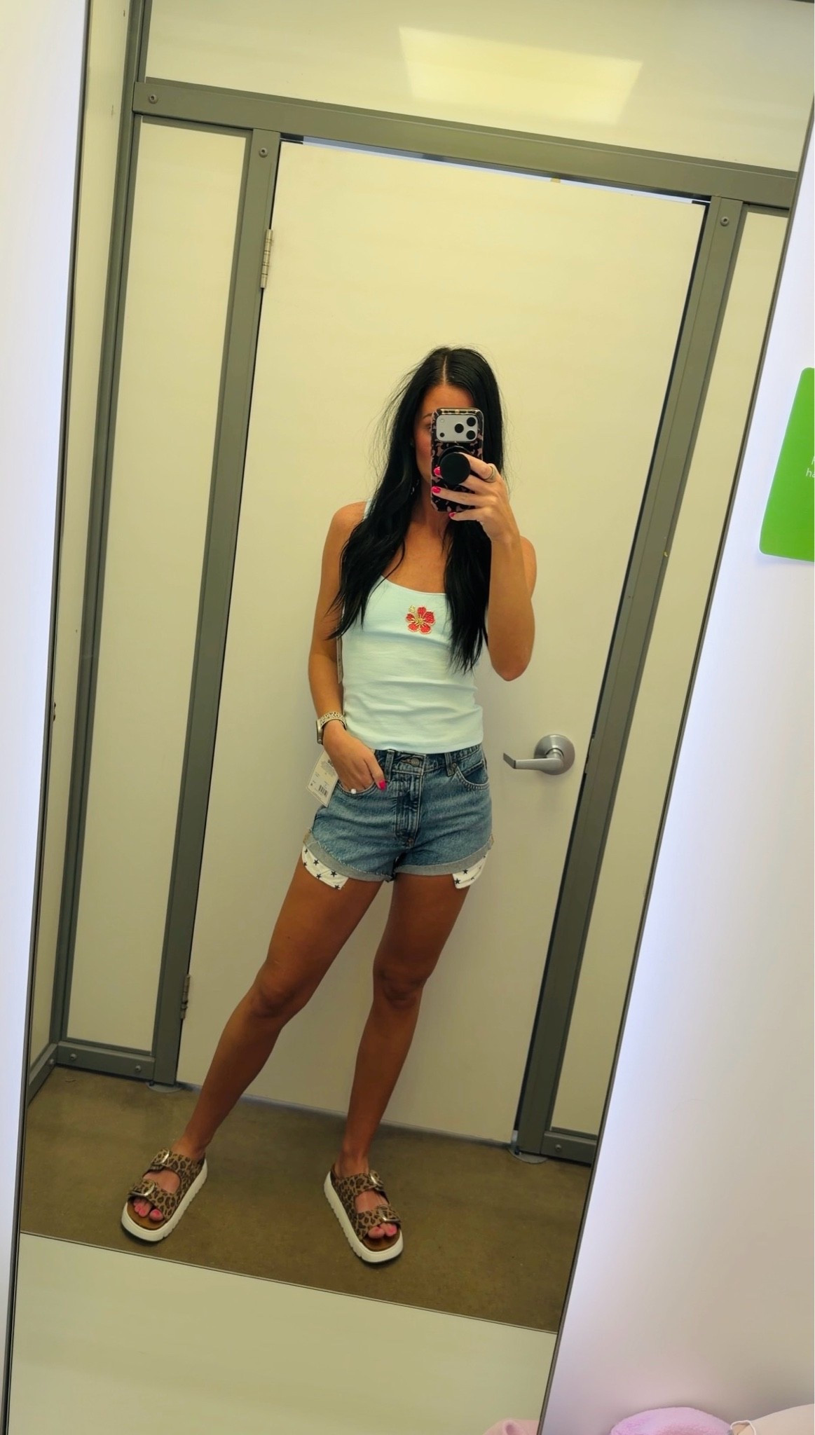 Cutie embellished tank from Walmart with the Kacey Lee collection shorts. Wearing XS in tank and 0 in shorts

#LTKgrwm #LTKootd #LTKdayinmylife