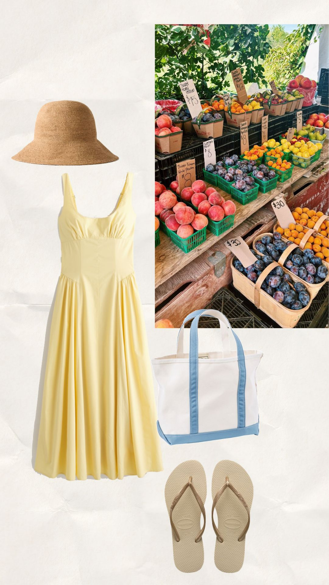 Farmers market mornings, but make it cute 🧺🌸
This casual spring outfit is perfect for strolling, shopping local, and soaking up the sunshine.

Think comfortable basics, lightweight layers, easy dresses, and relaxed fits that still feel put-together.

If you’re searching for farmers market outfit ideas, casual spring outfits, or everyday spring style inspo, this look is a must 🤍🌿✨
Tap to shop the outfit! 

 

#LTKcanada #LTKsummer #LTKstyletip