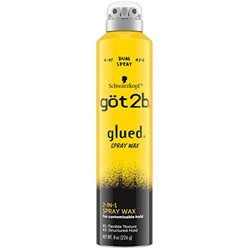 Got2B Glued Blasting Freeze Hairspray 12 oz Pack of 2 Glued Spray Wax with Dual Spray Nozzle 8 oz | Amazon (US)