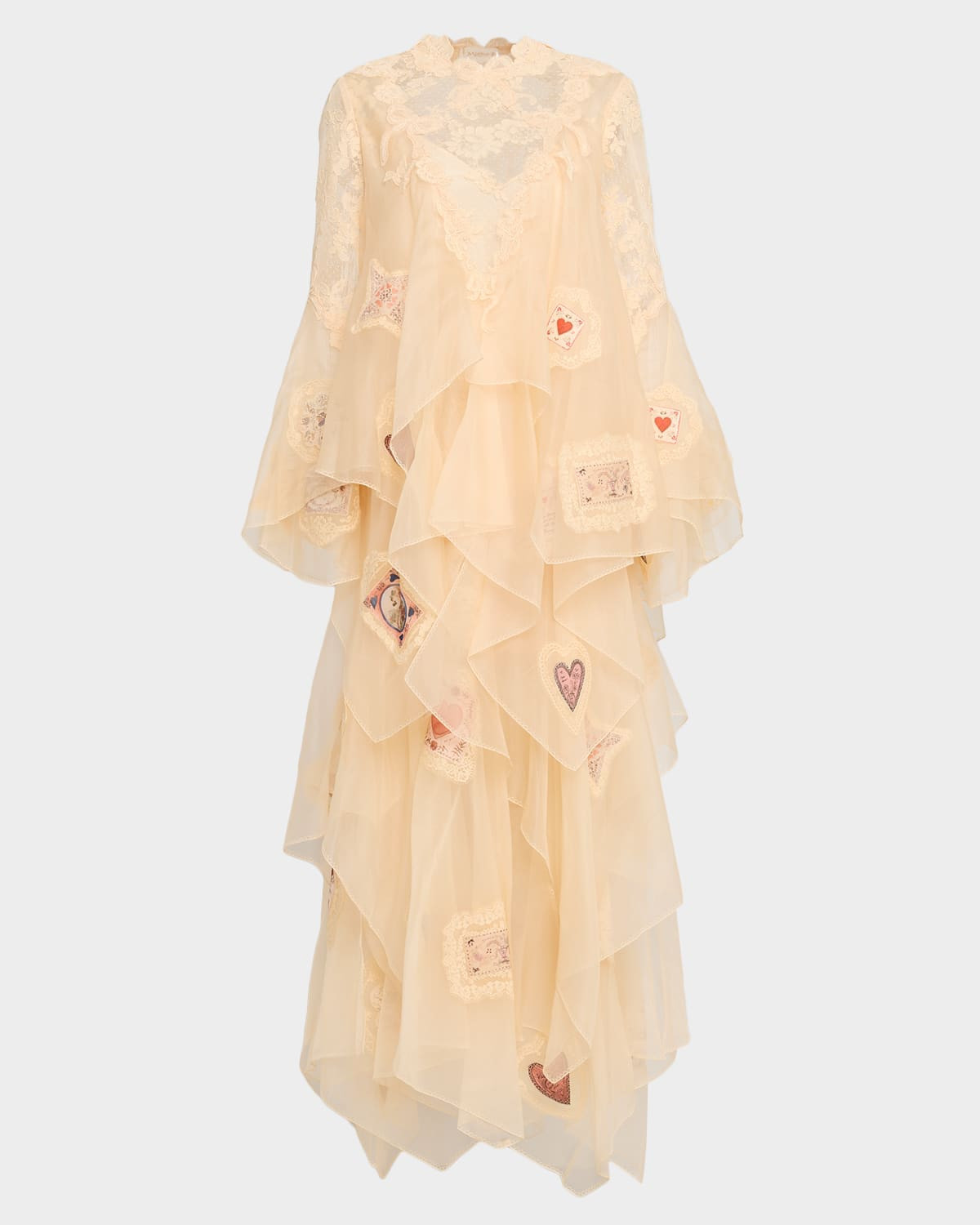 Hypnotic Cascading Silk Gown | Neiman Marcus