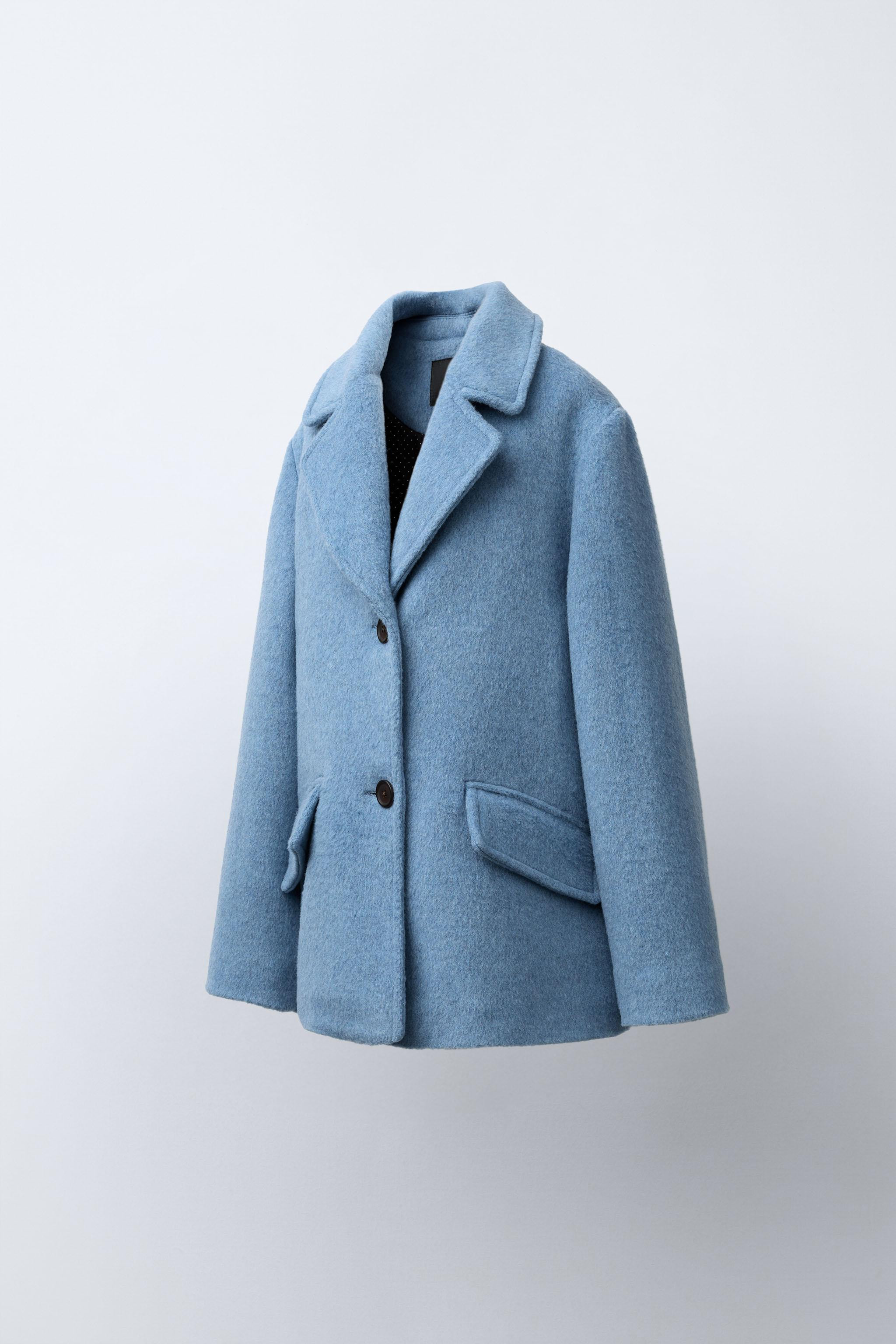 WOOL BLEND COAT | Zara US