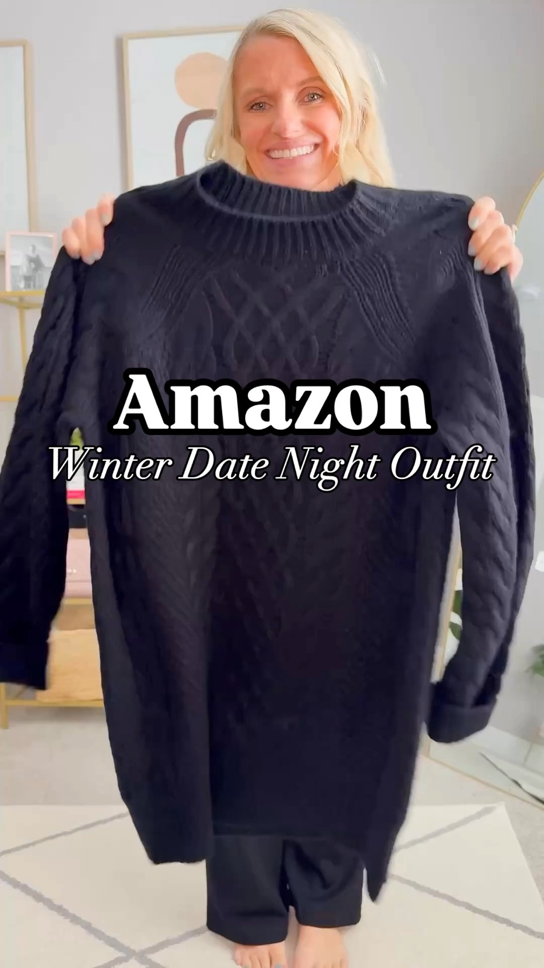 Amazon winter date night outfit! 
Dress- small
Fleece lined tights- s/m thick
Boots- 7.5

#LTKSeasonal #LTKFindsUnder50 #LTKStyleTip