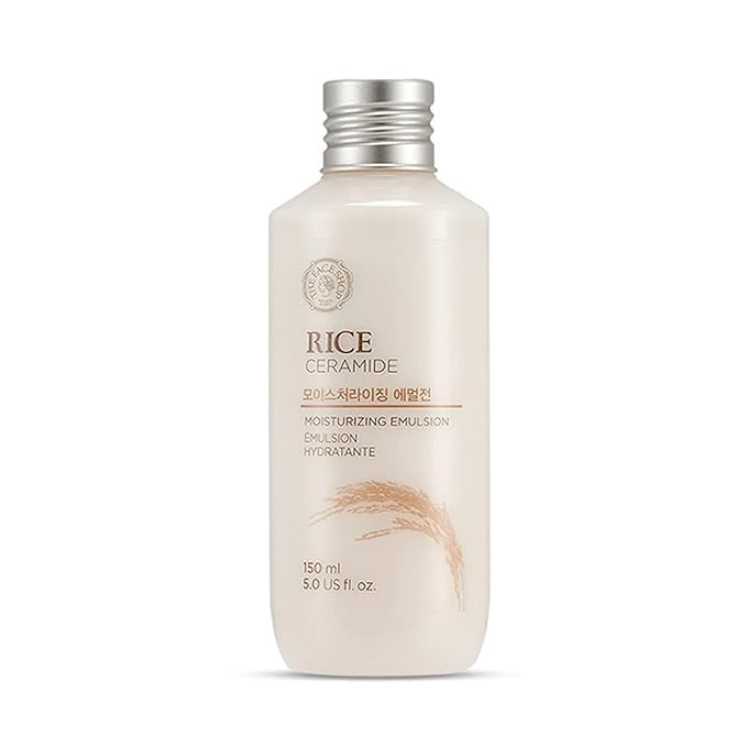 The Face Shop Rice Ceramide Moisturizing Emulsion - Rice Extract - Lightweight Face Moisturizer -... | Amazon (US)
