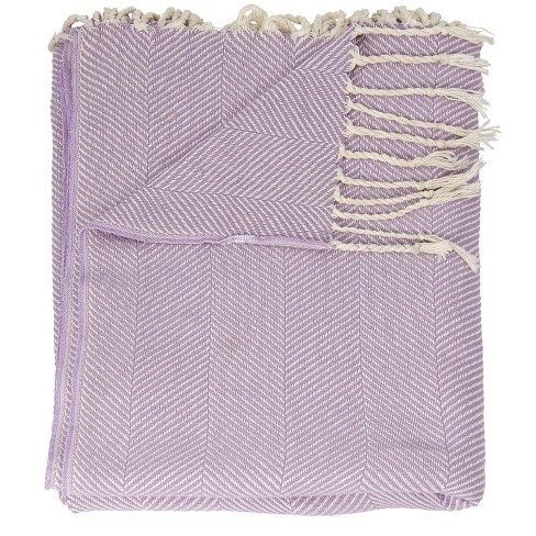 Purple Stripe Throw Pillow 50"X70" - Mina Victory | Target