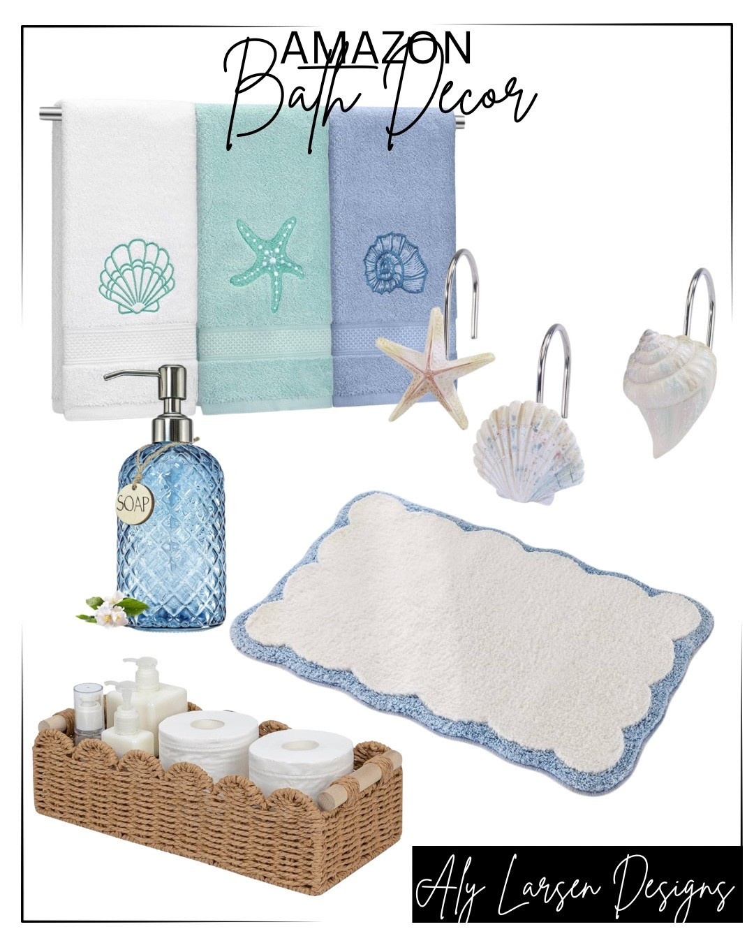 Amazon coastal bathroom decor

#LTKHome